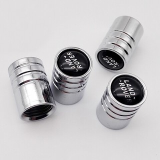 หัววาล์วสําหรับล้อรถยนต์ Land Rover Car LOGO tire valve RANGE ROVER EVOQUE DISCOVERY Dust cap 4PCS