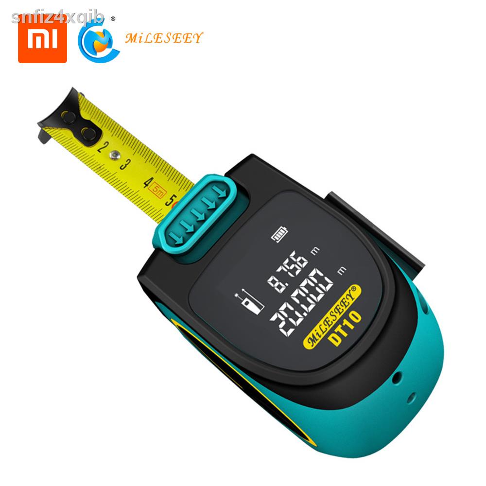 Xiaomi Youpin MiLESEEY Laser Distance Measuring Tape Recharge Hand-held Laser Range Finder Laser Measurement Ruler 5m Ta