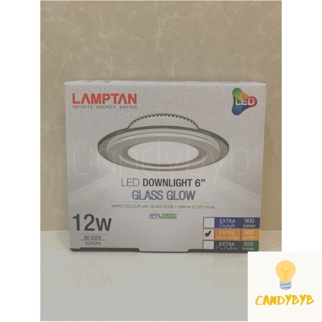 Lamptan LED Downlight Ultra Slim- Circle 9w 12w 15w 18w 24w