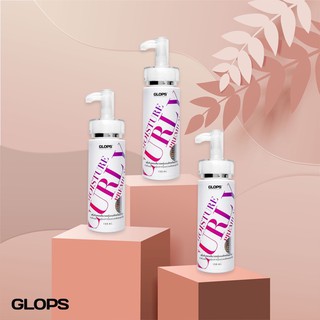 ส่งฟรี🔥 จับลอน กลอปส์ GLOPS Moisture Curly Premium เซรัมเซ็ตลอน และบำรุงผมดัดและยืดวอลลุ่ม 150ml.