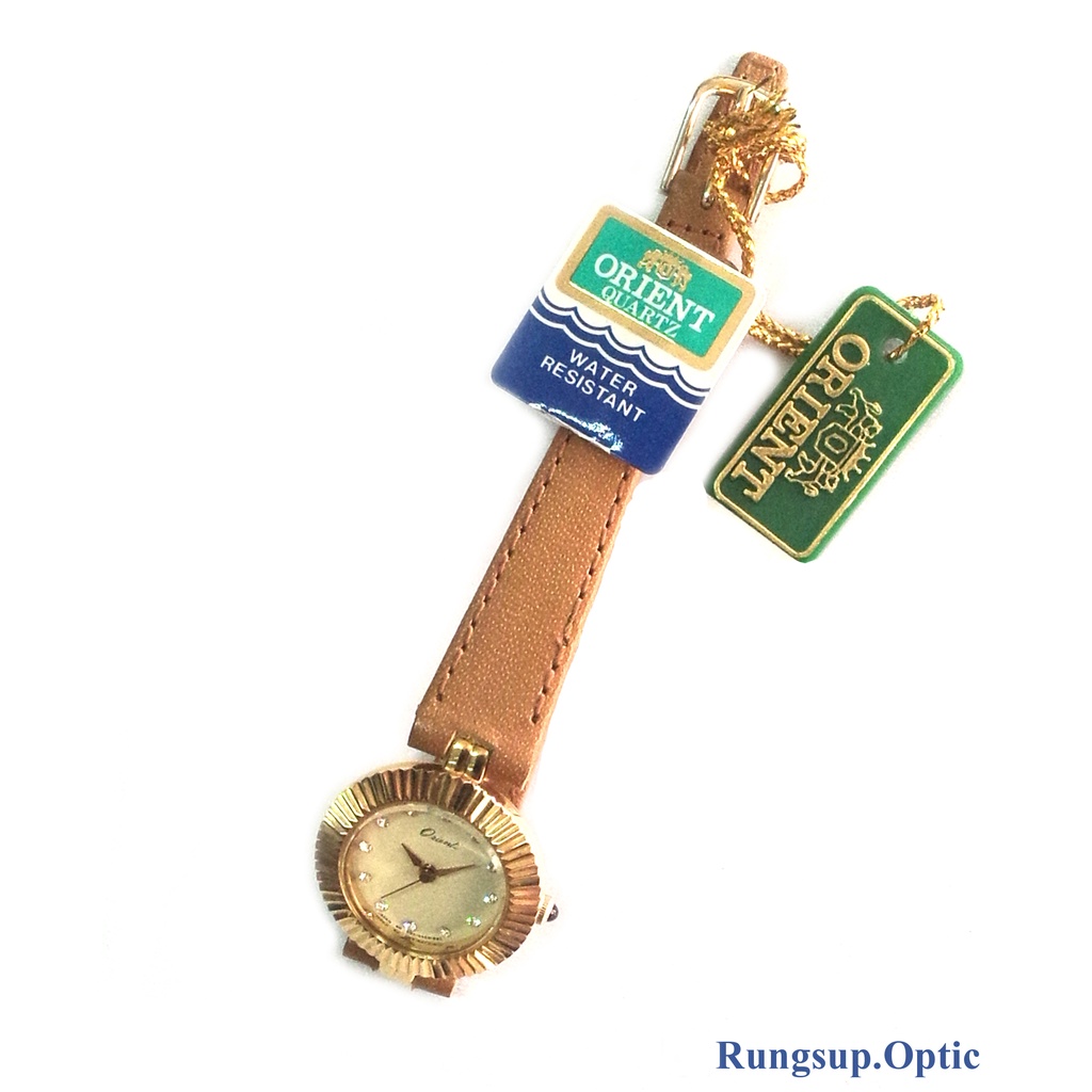 นาฬิกาข้อมือ ORIENT เครื่องดี เนื้อทองดีมากไม่ลอกไม่ดำ Made in Japan แท้
