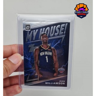 Zion williamson (MY HOUSE) การ์ดสะสมNBA OPTIC ใบนี้เก็บยาวๆมีอนาคตแน่นอน