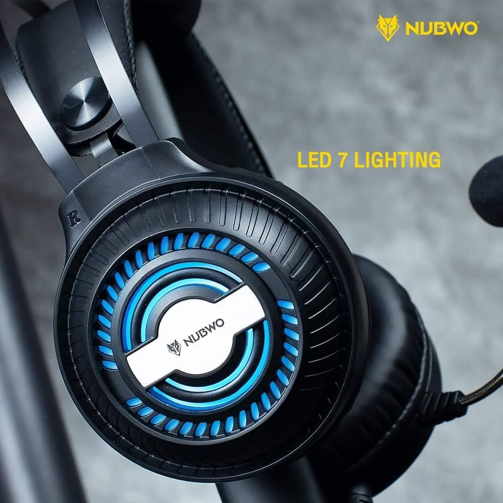 NUBWO 🎵N1pro/n2pro Stereo Headset Gaming🎧 หูฟังเกมมิ่ง ระบบสเตริโอ กระหึ่ม รอบทิศทาง แท้ nubwoประกัน1ปี