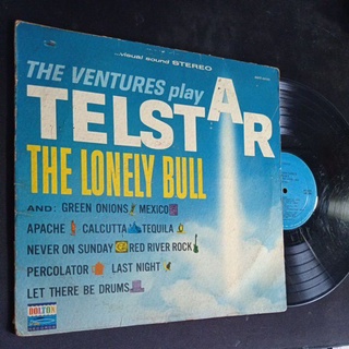 แผ่นเสียง 12 นิ้ว  The Ventures TELSTAR รวงดนตรีชาโดว์เพลงที่ได้รับความนิยมสูงสุดในอดีตทดลองฟังได้ครับ