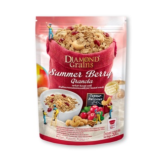 ไดมอนด์เกรนส์ กราโนล่า เบอร์รี่ 500 กรัม Diamond Granola Grains Berry 500 g