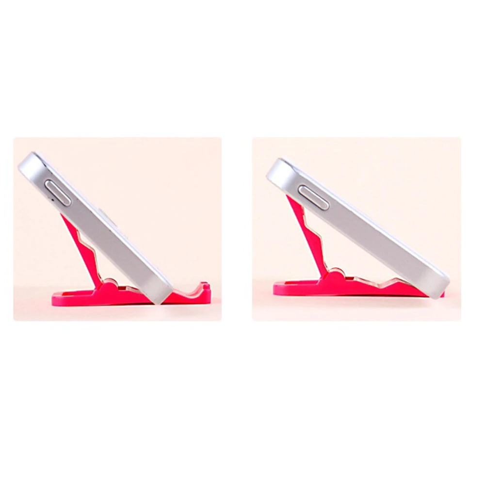 1 ชิ้น ที่มีสีสัน มินิ แบบพกพา ที่วางโทรศัพท์มือถือ สากล ทนทาน พลาสติก ปรับได้ พับ ที่วางสมาร์ทโฟน thumbnail 10