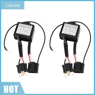 2x LED Polarity Converter Negative Switch Harness Adapter for H4 Xenon Lamp