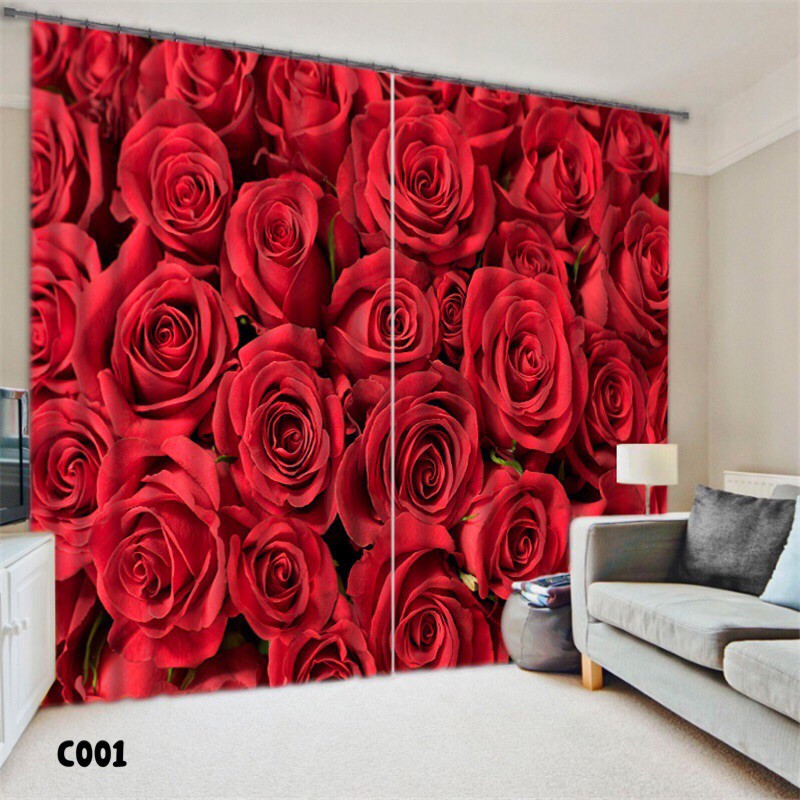 ผ้าม่านประตู 3 มิติ รหัส C001