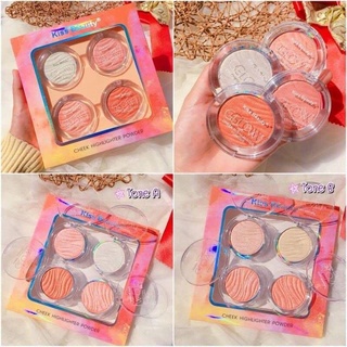 Cheek hightlighter powder by Kiss beauty