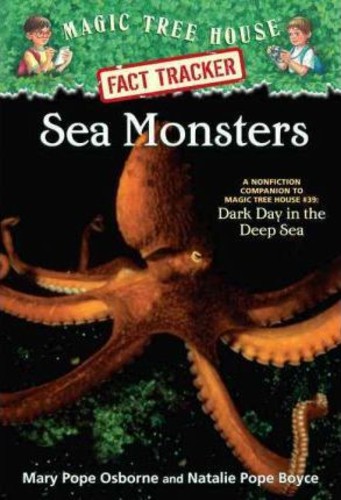 Magic Tree House Fact Tracker 17 Sea Monsters โดย Mary Pope Osborne (ฉบับสหรัฐอเมริกาปกอ่อน)
