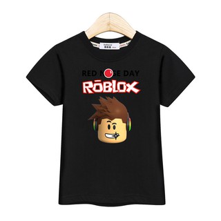 Roblox Children Tees เส อย ดเด กผ ชาย เส อเช ตเด ก Boys Shirt Kids T Shirt Cotton Tops Shopee Thailand - เสอยดเดก roblox t shirt kids cotton tee shirt