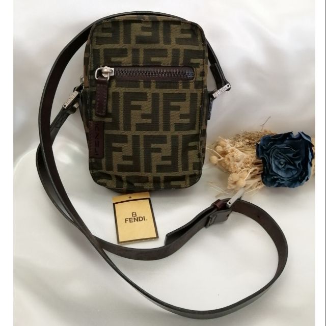Fendi Zucca mini crossbody bag แท้ 💯