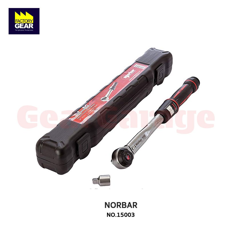 ประแจปอนด์ NORBAR NO.15003 Pro 100, 1/2" Torque Wrench Ratchet Adjustable - Dual Scale Size 20-100 Nm, 15-75 lbf.ft