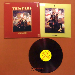 (ส่งฟรี) แผ่นเสียง Temples - Hot Motion (Limited Transparent Red with Black Marble Vinyl)