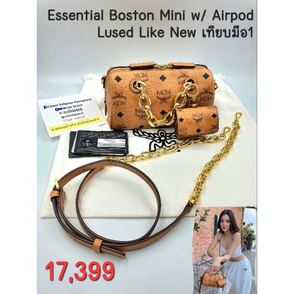 MCM Essential Boston+Airpod case เทียบมือ1