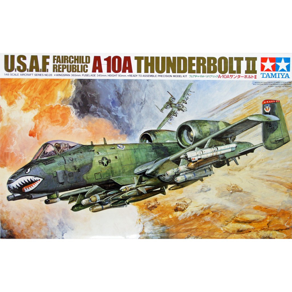 Tamiya 1/48 TA61028 A-10A THUNDERBOLT II