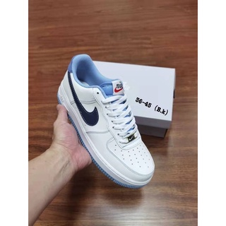 Nike Air Force 1 Low (size36-45)white blue