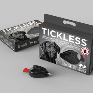 Tickless Pet Ultrasonic Tick and Flea Repeller (Black)