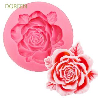 DOREEN แม่พิมพ์ซิลิโคน ลายดอกกุหลาบ สำหรับตกแต่งเค้กแต่งงาน ขนม