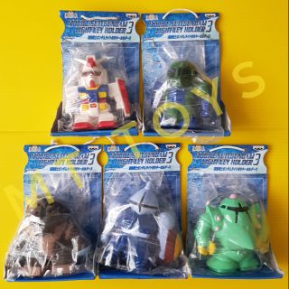 Mobile Suit Gundam Lightkey Holder 3 งาน Banpresto แท้ ปี 1998