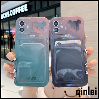 เคสไอโฟน11 ขอบเหลี่ยมไหมคร ใส่บัตรธนาคารได้ เคสi7พลัส เคส Apple iPhone8plus เคสi12 โปร เคสไอโฟน 7 plus เคสไอโฟนXR iXSMAX เคสiPhone11 iPhoneXS se 2020 case iPhone7