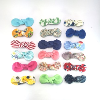 Knotty bow(3pcs:120.-)
