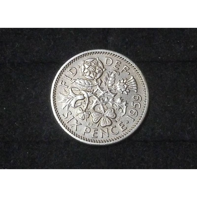 เหรียญ​ต่างประเทศ​ (600) United Kingdom​ 1959