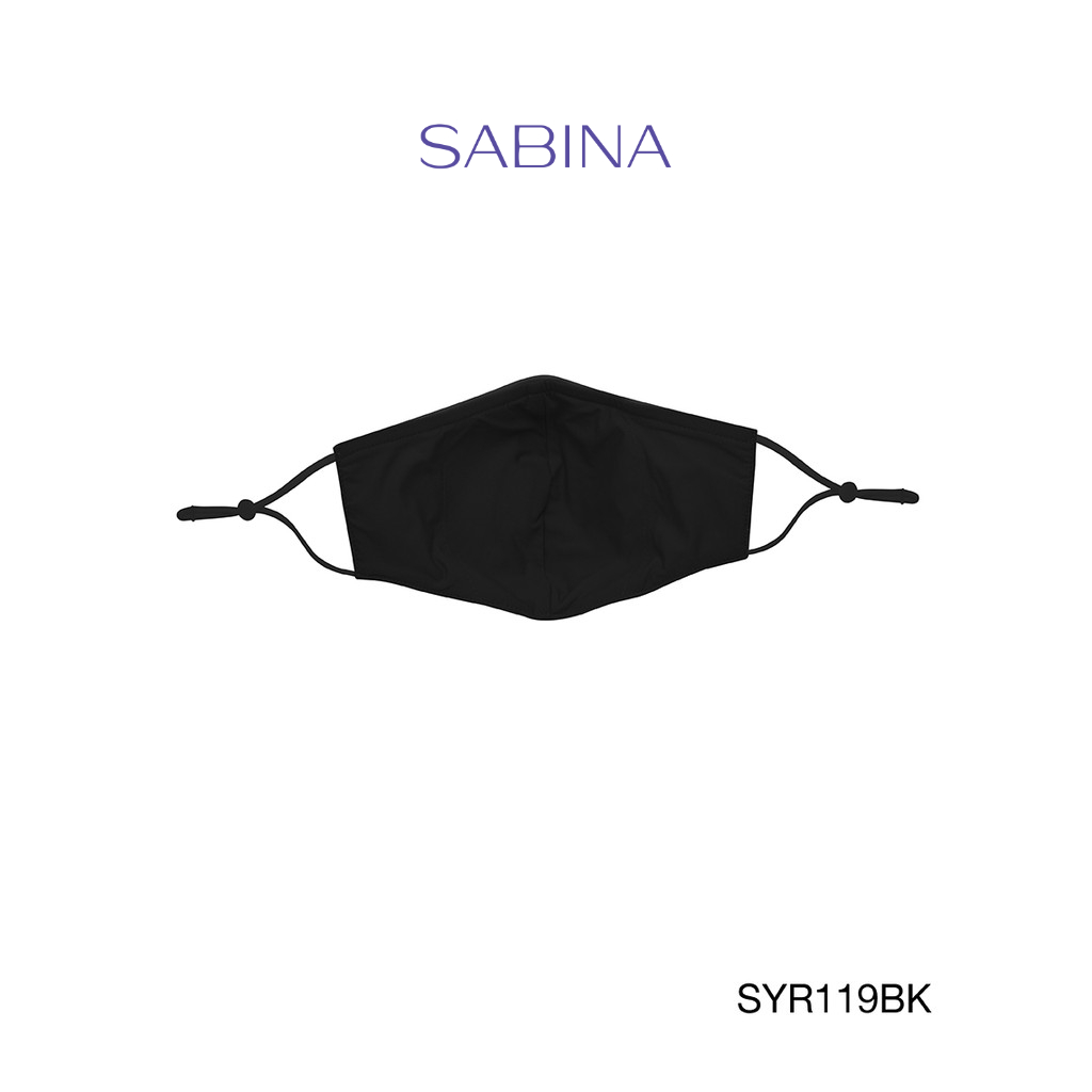 Sabina หน้ากากอนามัย TRIPLE MASK LIGHT :  3 LAYER PROTECTION WITH MAGIC SILVER INNOVATION รหัส SYR119BK สีดำ