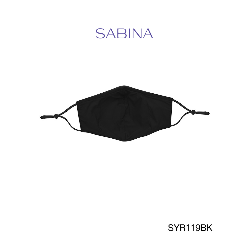 Sabina หน้ากากอนามัย TRIPLE MASK LIGHT : 3 LAYER PROTECTION WITH MAGIC SILVER INNOVATION รหัส SYR119BK สีดำ