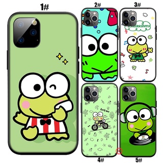 Di19 เคสโทรศัพท์มือถือแบบนิ่ม ลายกบ Keroppi สําหรับ iPhone 13 12 Pro Max Mini XS Max X