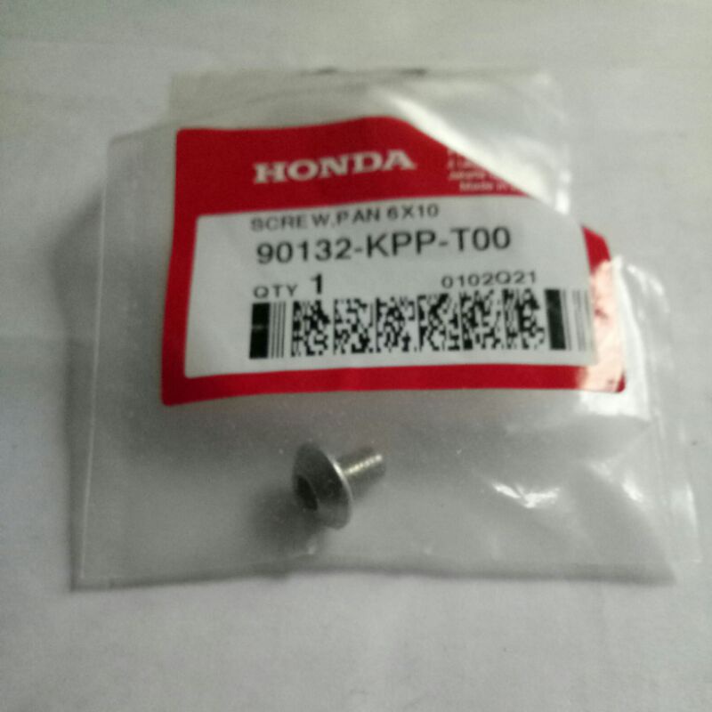 Fairing Bolt สั้น L สกรูกุญแจ 6 x 10 ใหม่ CB CBR 150 150R CB150R ORIGINAL HONDA AHM 90132-KPP-T00