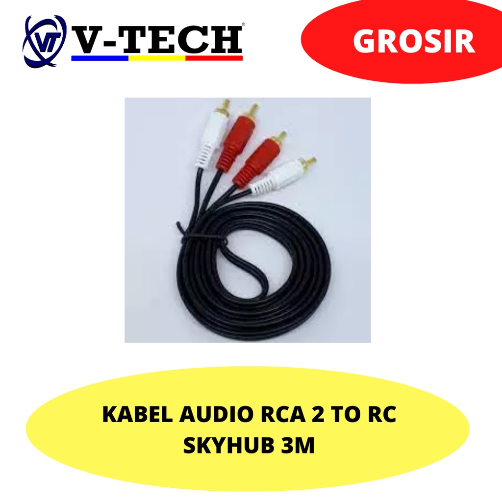 CABLE AUDIO RCA 2 TO RCA 2 SKYHUB 3M