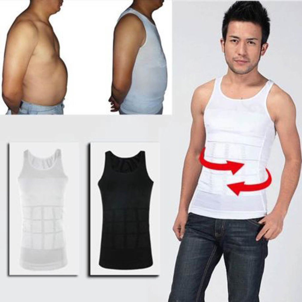 Slim N Lift Men Body Shaper Sports Slimming Vest กางเกงในชาย