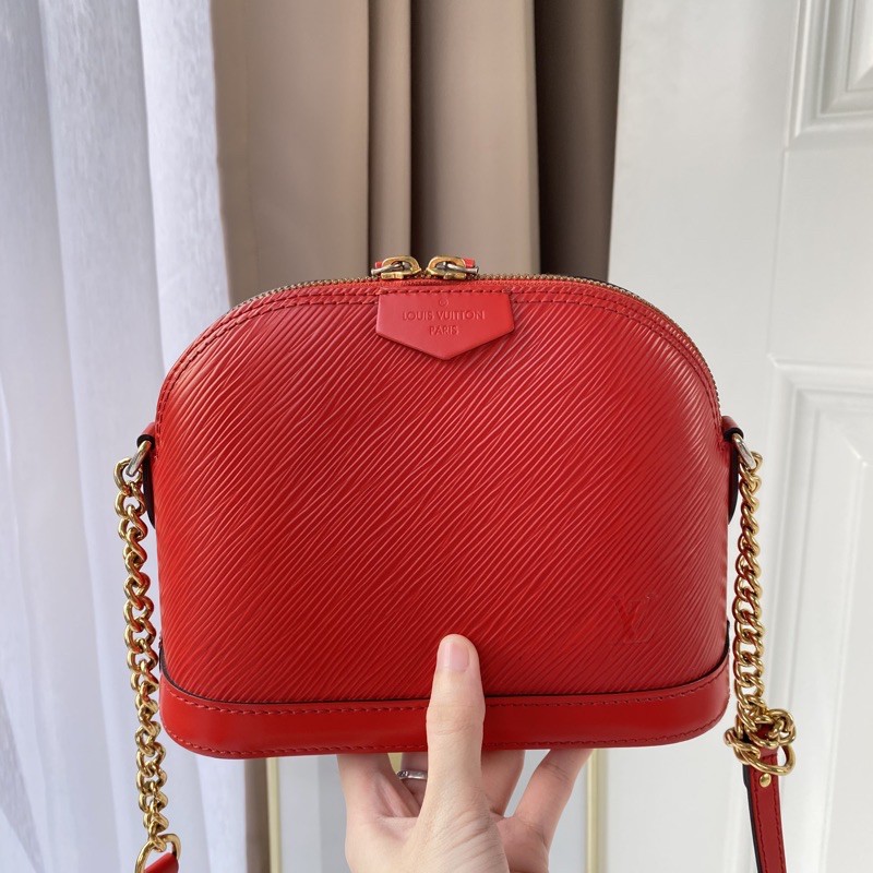 lv alma mini red epi