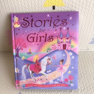 🎉โปรโมชั่น ราคาพิเศษ Stories for Girls หนังสือนิทานปกนวม