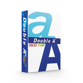 Double A Color Print , Photocopy paper กระดาษถ่ายเอกสาร A4 90แกรม 500แผ่น