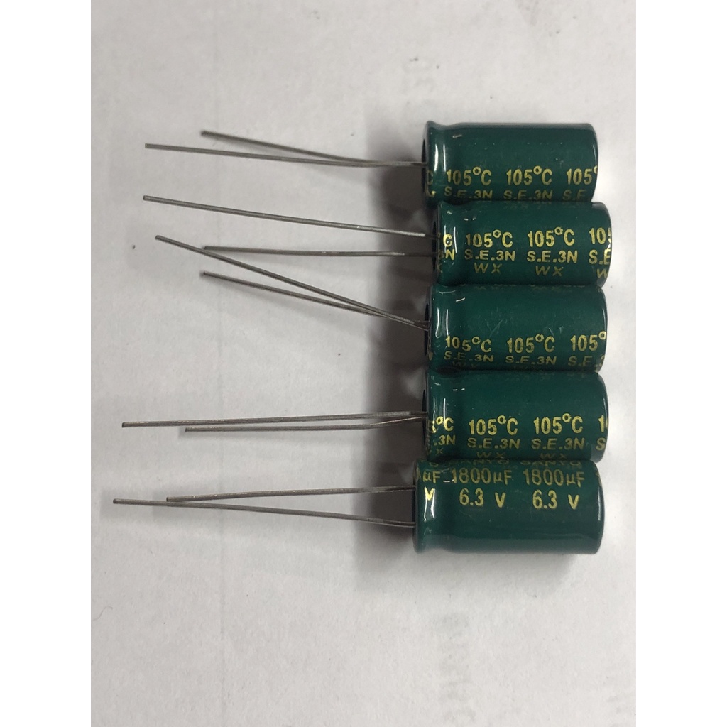 ตัวเก็บประจุ Capacitor 6.3V 1800UF