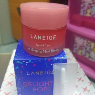 (แท้💯%)
Laneige Lip Sleeping Mask 20g(berry)