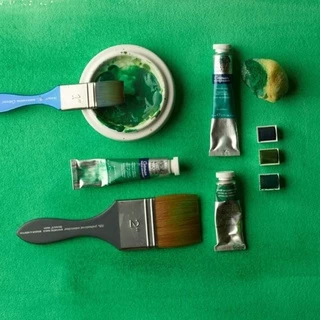 Mini Pan 0.5 ml. สีน้ำบีบแบ่ง Winsor and Newton Cotman Water Colour