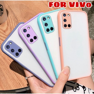 เคสขอบสีกันกล้อง เคส Vivo Y31 Y12A Y12s Y20 Y20s V20 V20 Pro Y20 Y11 Y12 Y17 Y15 2020 Y30 Y50 เคสวีโว่ เคสกันกระแทก