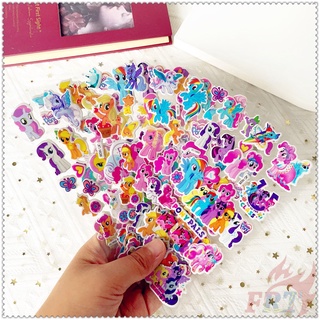 ▶ สติกเกอร์ My Little Pony: Friendship is Magic Q-1 DIY สําหรับติดตกแต่ง 5 แผ่น ◀ สติกเกอร์ PVC รูปบับเบิ้ล 3 มิติ กันน้ํา ของเล่นสําหรับเด็ก