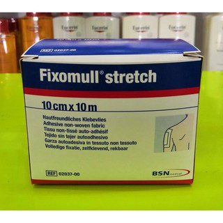 Fixomull stretch ฟิกซ์โซมูล แผ่นปิดแผล อเนกประสงค์ ขนาด 10 cm x 10m