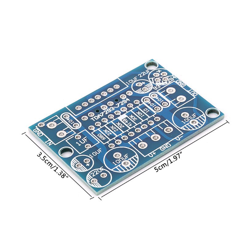 RUN*TDA7293 / TDA7294 บอร์ดเปล่า PCB เครื่องขยายเสียง