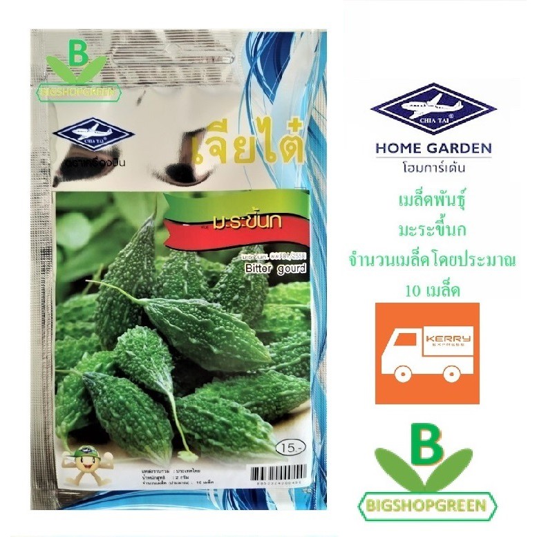 5 ฟรี 1 คละได้ เมล็๋ดพันธุ์ มะระขี้นก ตราเจียไต๋ เมล็ดผัก เมล็ดพันธุ์พืช เมล็ดพืช เมล็ดพันธุ์ผัก เมล็ดผักสวนครัว