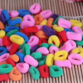 Fashion Colorful Elastic Rope Ring Hairband Girl Elastic Rope Ring Hairbands