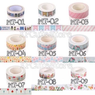 เทปม้วน Masking Tape MT Ver.1