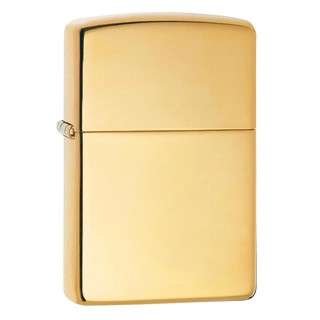 Zippo ไฟแช็กรุ่น 254B High Polish Brass ของแท้ รับประกันตลอดชีวิต นำเข้าและจำหน่ายโดยตัวแทนจำหน่าย