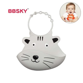 Silicone baby BIB ผ้ากันเปื้อนซิลิโคนสำหรับเด็ก