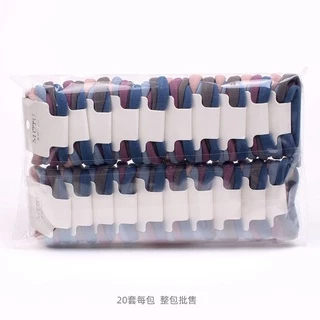 5 ชิ้น เชือกผมไม่มีรอยต่อผมผูกทนทานสูงผมยางยืดยางรัด เชือกที่เรียบง่ายและใช้งานได้จริง