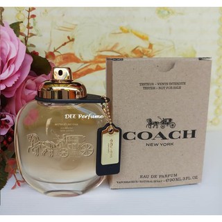 Coach new york EDP 90ml./coach edp  น้ำหอมเทสเตอร์ น้ำหอมแท้100%